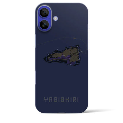 【焼尻（北海道）】地図柄iPhoneケース（バックカバータイプ）