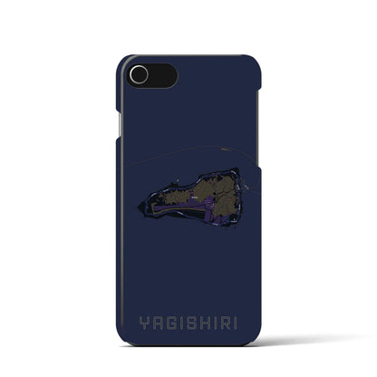 【焼尻（北海道）】地図柄iPhoneケース（バックカバータイプ）