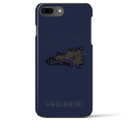 【焼尻（北海道）】地図柄iPhoneケース（バックカバータイプ）