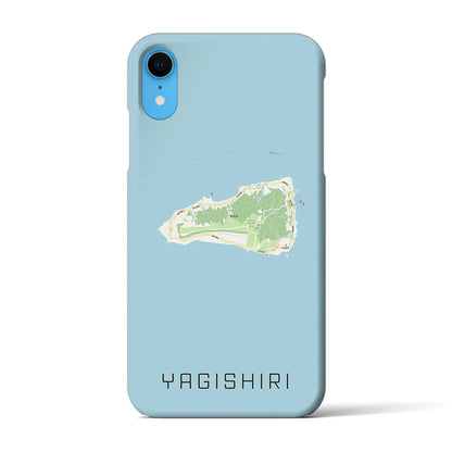 【焼尻（北海道）】地図柄iPhoneケース（バックカバータイプ）