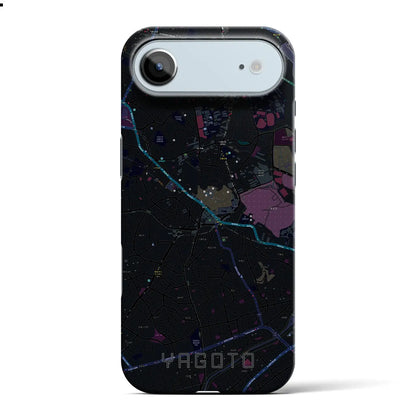 【八事（愛知県）】地図柄iPhoneケース（バックカバータイプ）