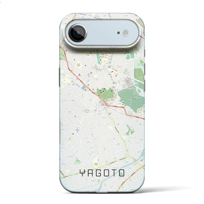 【八事（愛知県）】地図柄iPhoneケース（バックカバータイプ）