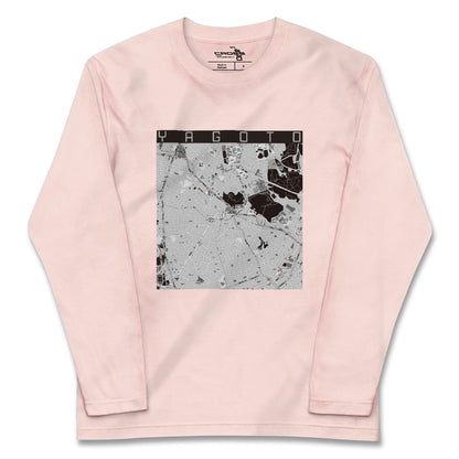 【八事（愛知県）】地図柄ロングスリーブTシャツ