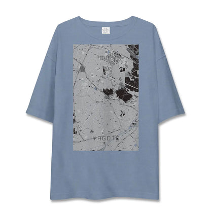 【八事（愛知県）】地図柄ビッグシルエットTシャツ