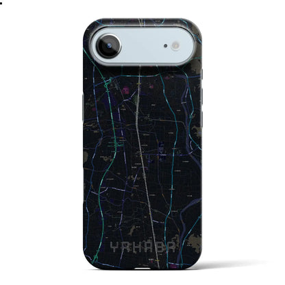 【矢巾（岩手県）】地図柄iPhoneケース（バックカバータイプ）