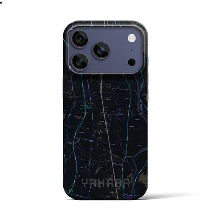 【矢巾（岩手県）】地図柄iPhoneケース（バックカバータイプ）