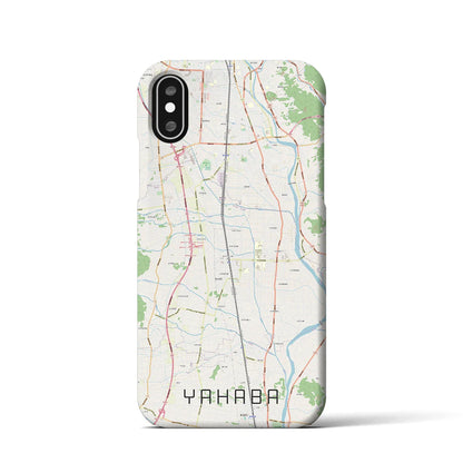 【矢巾（岩手県）】地図柄iPhoneケース（バックカバータイプ）