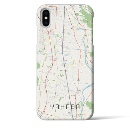 【矢巾（岩手県）】地図柄iPhoneケース（バックカバータイプ）