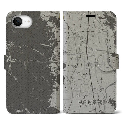 【矢巾（岩手県）】地図柄iPhoneケース（手帳タイプ）