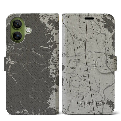 【矢巾（岩手県）】地図柄iPhoneケース（手帳タイプ）