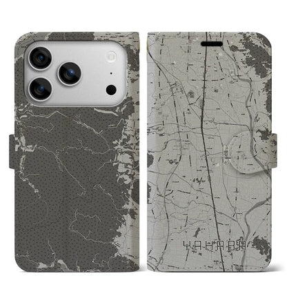 【矢巾（岩手県）】地図柄iPhoneケース（手帳タイプ）