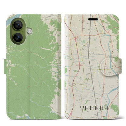 【矢巾（岩手県）】地図柄iPhoneケース（手帳タイプ）