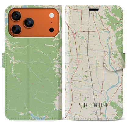 【矢巾（岩手県）】地図柄iPhoneケース（手帳タイプ）