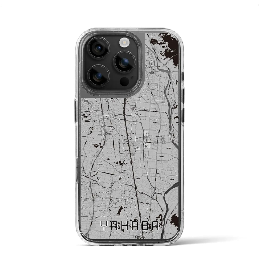 【矢巾（岩手県）】地図柄iPhoneケース（MagSafeタイプ）