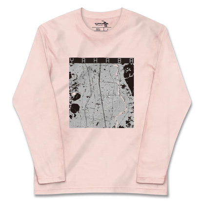 【矢巾（岩手県）】地図柄ロングスリーブTシャツ