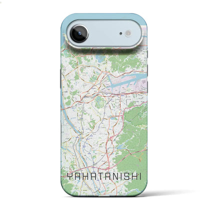 【八幡西（福岡県）】地図柄iPhoneケース（バックカバータイプ）