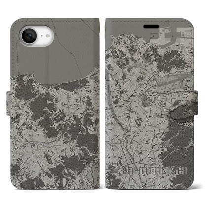 【八幡西（福岡県）】地図柄iPhoneケース（手帳タイプ）