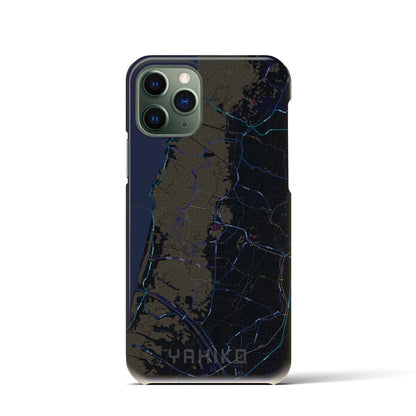 【弥彦（新潟県）】地図柄iPhoneケース（バックカバータイプ）