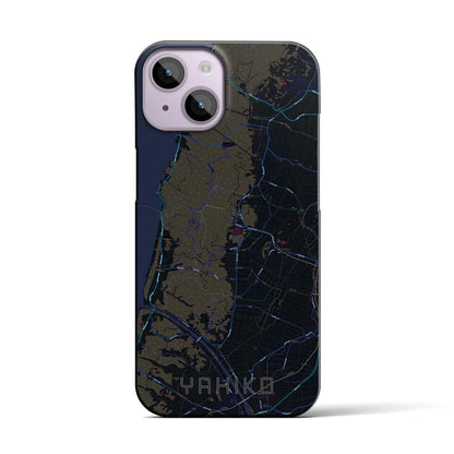 【弥彦（新潟県）】地図柄iPhoneケース（バックカバータイプ）