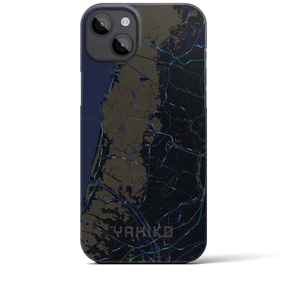 【弥彦（新潟県）】地図柄iPhoneケース（バックカバータイプ）