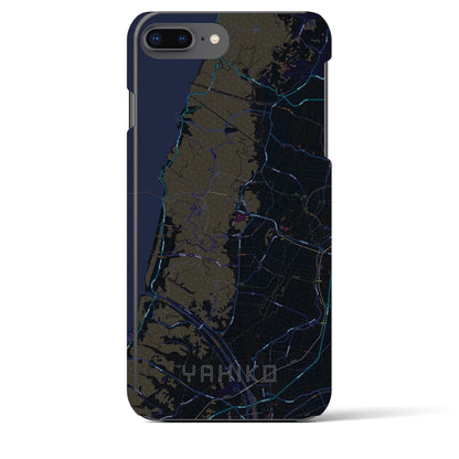 【弥彦（新潟県）】地図柄iPhoneケース（バックカバータイプ）