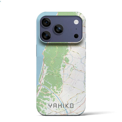 【弥彦（新潟県）】地図柄iPhoneケース（バックカバータイプ）