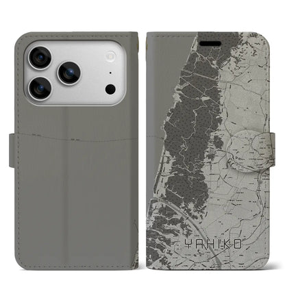 【弥彦（新潟県）】地図柄iPhoneケース（手帳タイプ）