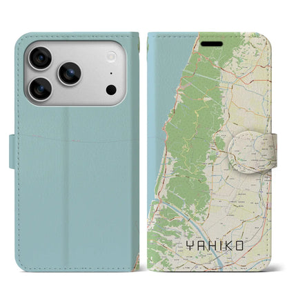 【弥彦（新潟県）】地図柄iPhoneケース（手帳タイプ）