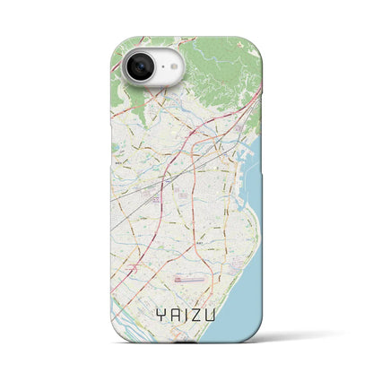 【焼津（静岡県）】地図柄iPhoneケース（バックカバータイプ）