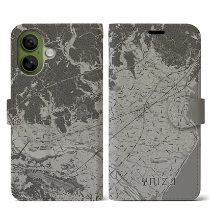 【焼津（静岡県）】地図柄iPhoneケース（手帳タイプ）