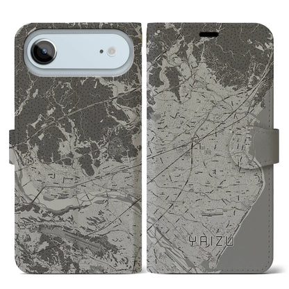 【焼津（静岡県）】地図柄iPhoneケース（手帳タイプ）