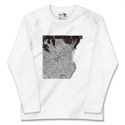 【焼津（静岡県）】地図柄ロングスリーブTシャツ