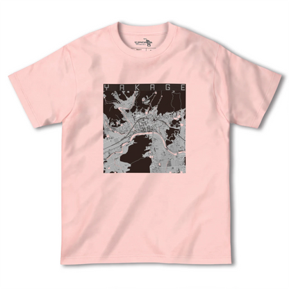 【矢掛（岡山県）】地図柄ヘビーウェイトTシャツ