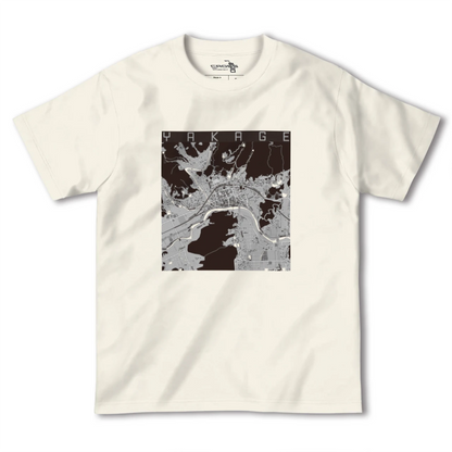 【矢掛（岡山県）】地図柄ヘビーウェイトTシャツ