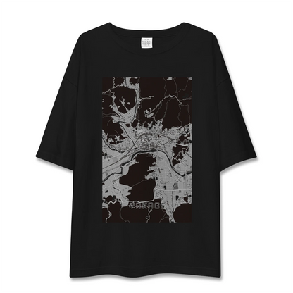 【矢掛（岡山県）】地図柄ビッグシルエットTシャツ