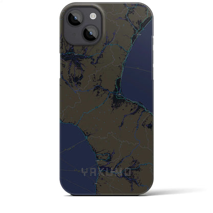 【八雲（北海道）】地図柄iPhoneケース（バックカバータイプ）