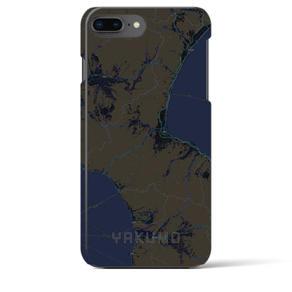 【八雲（北海道）】地図柄iPhoneケース（バックカバータイプ）