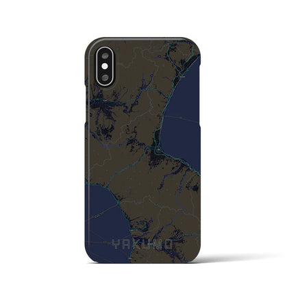 【八雲（北海道）】地図柄iPhoneケース（バックカバータイプ）