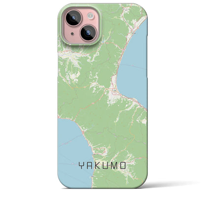 【八雲（北海道）】地図柄iPhoneケース（バックカバータイプ）