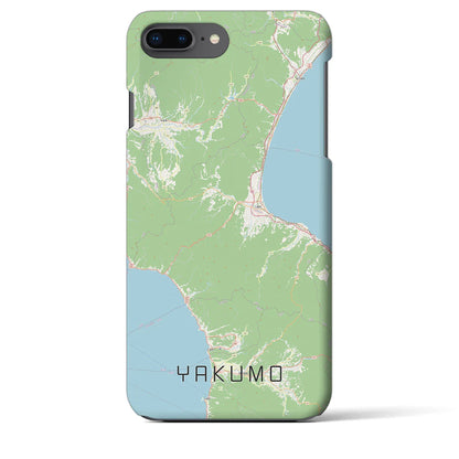 【八雲（北海道）】地図柄iPhoneケース（バックカバータイプ）