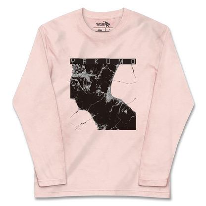 【八雲（北海道）】地図柄ロングスリーブTシャツ