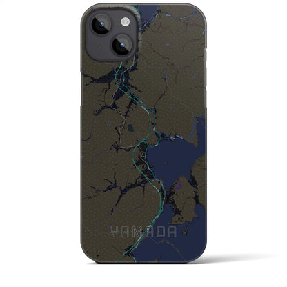 【山田（岩手県）】地図柄iPhoneケース（バックカバータイプ）