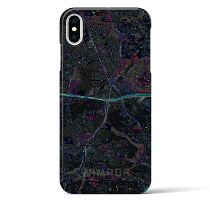 【山田（大阪府）】地図柄iPhoneケース（バックカバータイプ）