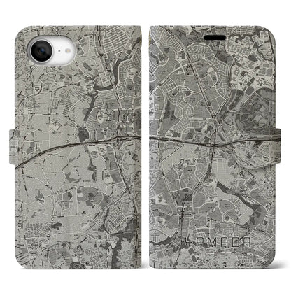 【山田（大阪府）】地図柄iPhoneケース（手帳タイプ）