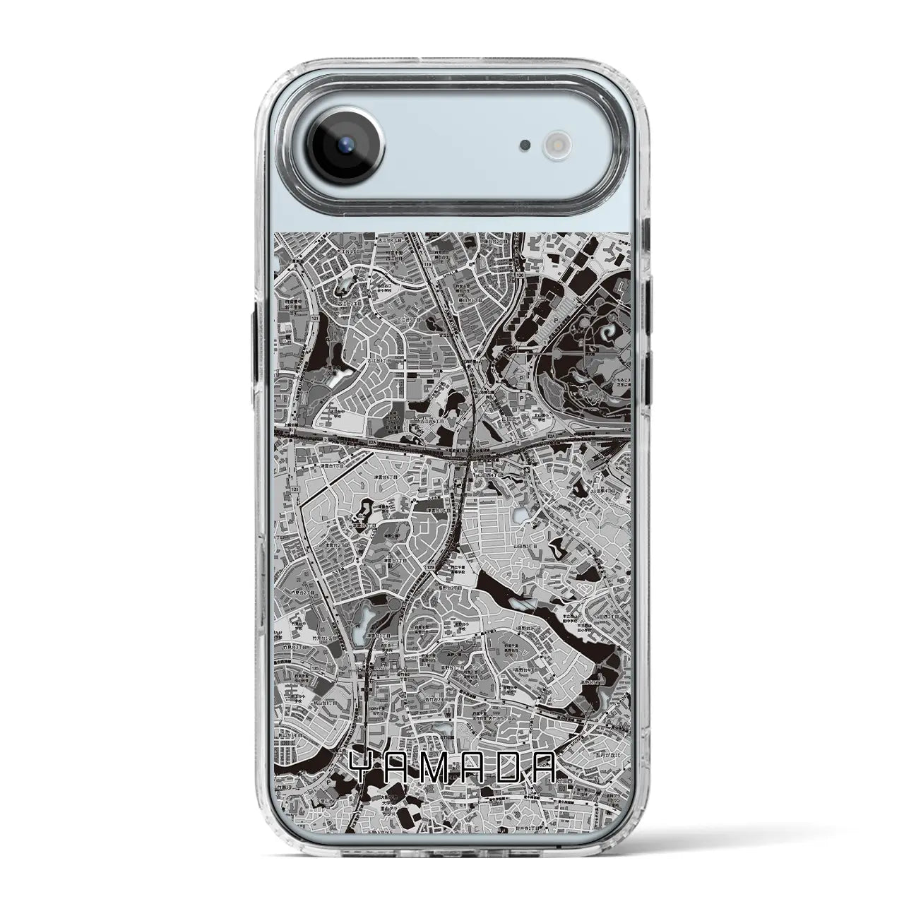 【山田（大阪府）】地図柄iPhoneケース（MagSafeタイプ）