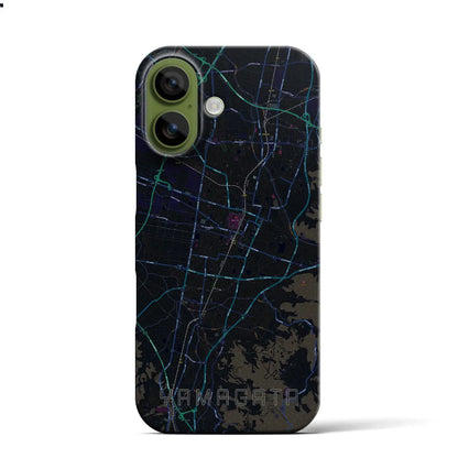 【山形（山形県）】地図柄iPhoneケース（バックカバータイプ）