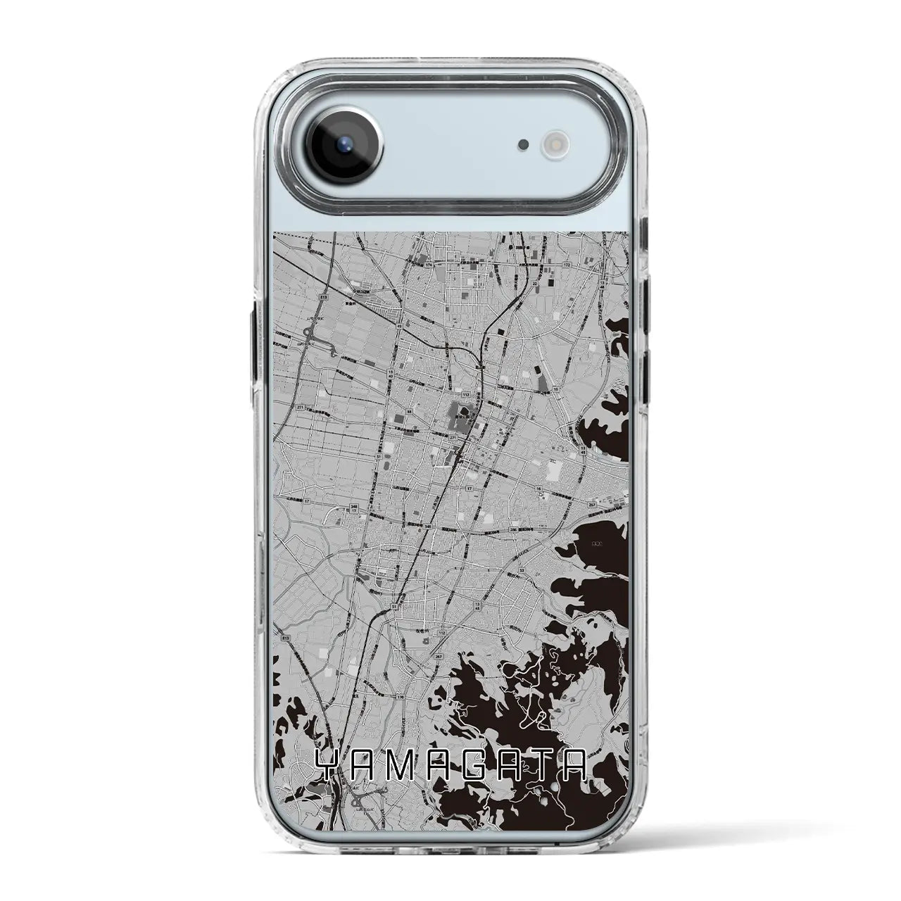 【山形（山形県）】地図柄iPhoneケース（MagSafeタイプ）