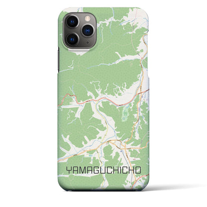 【山口町（徳島県）】地図柄iPhoneケース（バックカバータイプ）