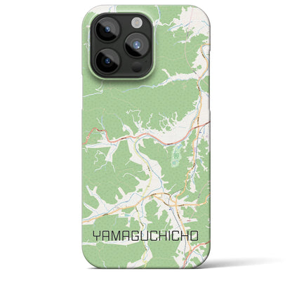 【山口町（徳島県）】地図柄iPhoneケース（バックカバータイプ）