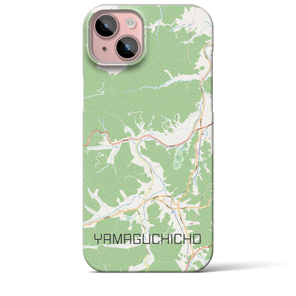 【山口町（徳島県）】地図柄iPhoneケース（バックカバータイプ）